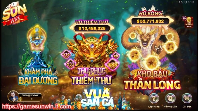 Cách chơi bắn cá Sunwin dành cho người mới