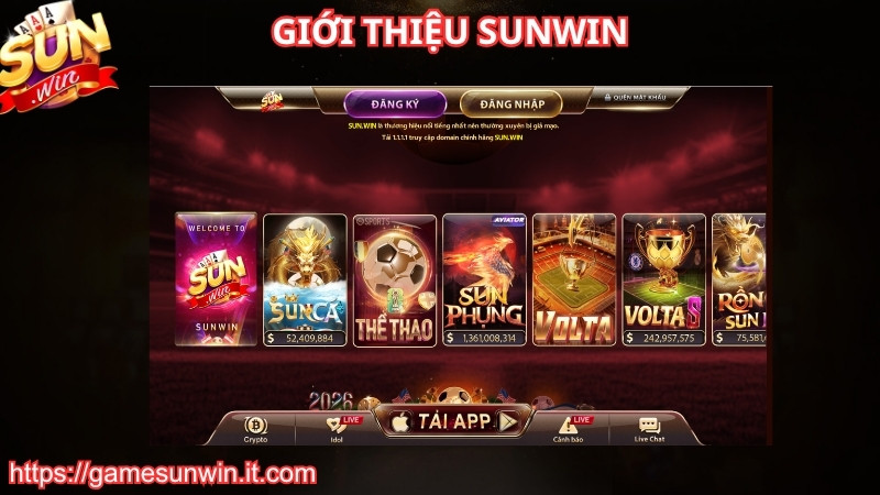 Giới thiệu Sunwin cổng game uy tín và hợp pháp