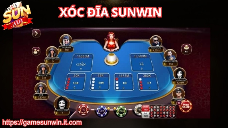 Tổng quan về trò chơi live casino xóc đĩa Sunwin