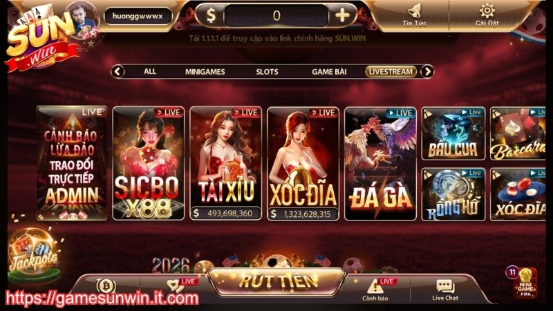 Ưu điểm vượt trội của Live casino Sunwin